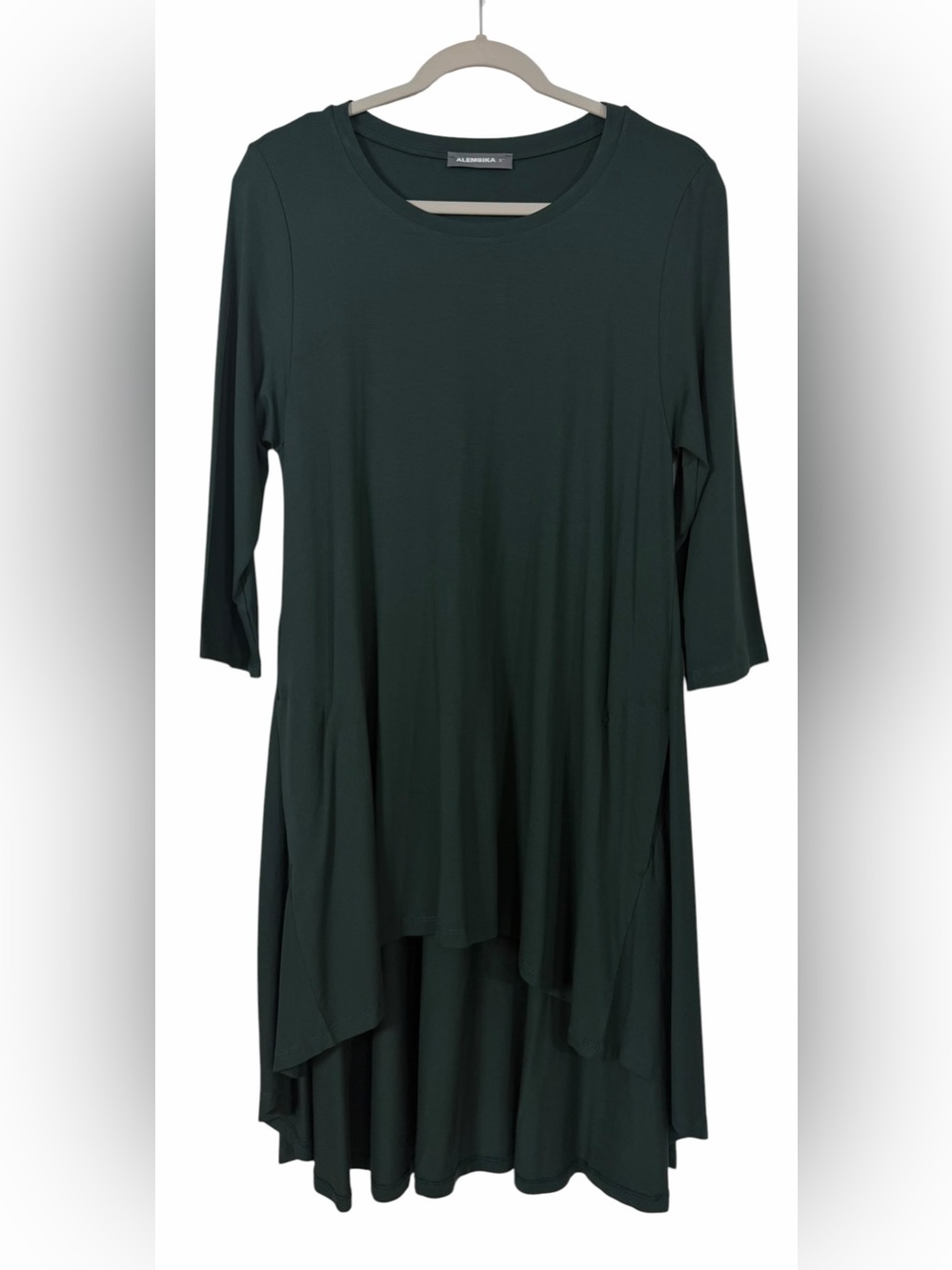 Alembika Essential Swing Tunic Top Green Size 3 (10-12)